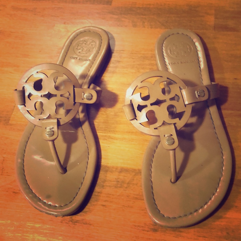 Tory Burch Tan Miller Sandals 7.5